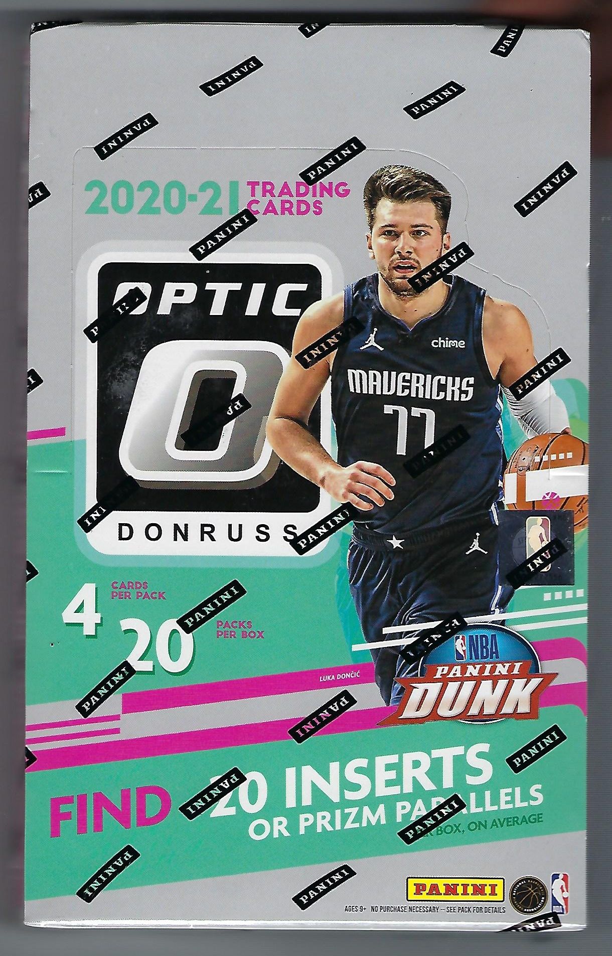 NBA 2020-2021 CHOICE DONRUS Box 新品未開封 🏀 NBA 2020-21 PANINI MOSAIC BASKETBALL CHOICE【製品情報